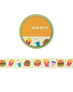 Girl Of All Work NEW Fast Food Washi Tape