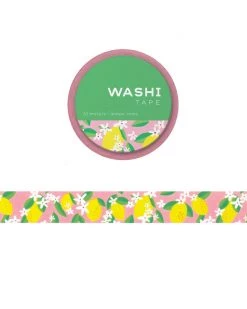 Girl Of All Work Lemon Trees Washi Tape Planners + Desk