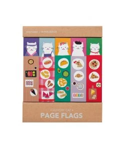 Girl Of All Work Hungry Cat Page Flags Planners + Desk