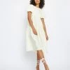 Glamorous Puff Sleeve Tiered Dress