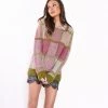 Glamorous Clothing Pink/Green Multi Sweater