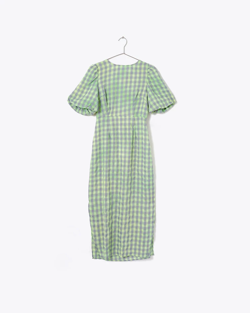 Glamorous Tie-Back Checkered Dress 2 Glamorous Tie-Back Checkered Dress