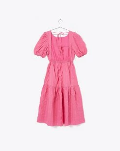 Glamorous Open-Back Crinkled Dress