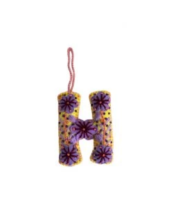 Global Goods Partners Living Initial Ornament