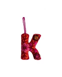 Global Goods Partners Living Initial Ornament