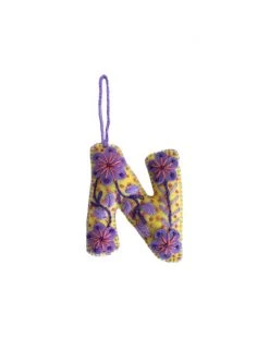 Global Goods Partners Living Initial Ornament