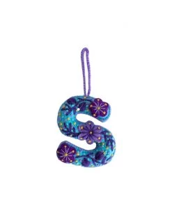 Global Goods Partners Living Initial Ornament