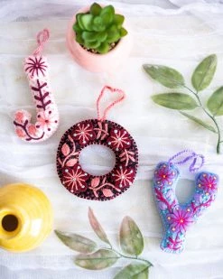 Global Goods Partners Living Initial Ornament