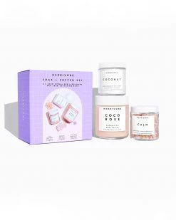 Herbivore Soak & Soften Set Wellness