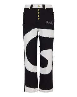 House Of Sunny Across The Universe Patchwork Jessie Denim - Luna Swirl Clothing