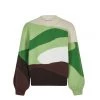 House Of Sunny Golden Years Landscape Sweater - Grass Green
