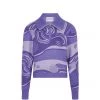 House Of Sunny Clothing Indigo Skies Tracksuit Top - Violet