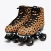 Intentionally Blank Whip It Skates - Tan Cheetah Accessories