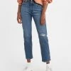 Levi's 501 Crop Salsa Middle Clothing