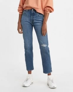Levi's 501 Crop Salsa Middle Clothing