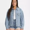 Levi's Clothing 90's Trucker Jacket - Light Seersucker