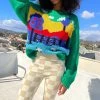 Lisa Says Gah Campagne Sweater - Cottage Scene Clothing