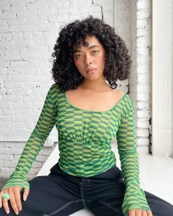 Lisa Says Gah Clothing Lara Long Sleeve Top - Vintage Rug