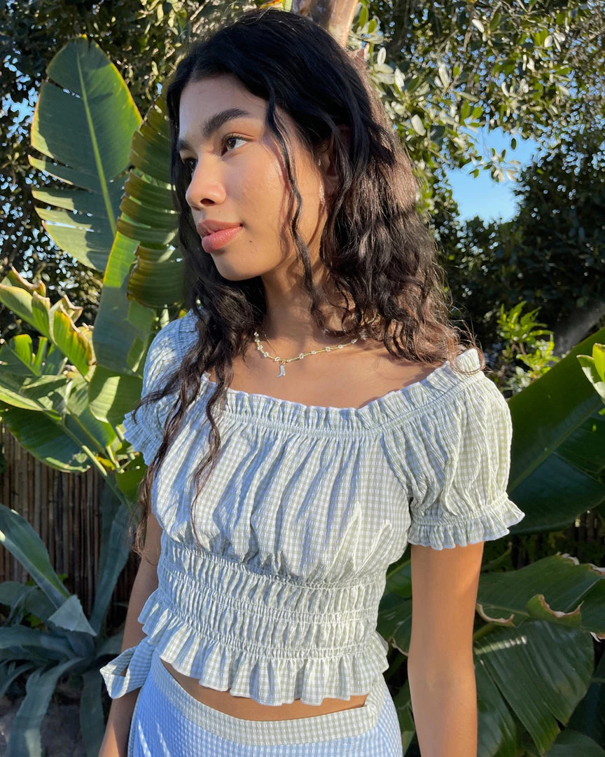 Lisa Says Gah Clothing Marta Top - Fern 1 Lisa Says Gah Clothing Marta Top - Fern