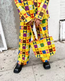 Lisa Says Gah Clothing Phoebe Jacket - Granny Quilt