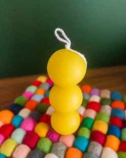 Maple + Love Triple Ball Candle - Sunshine