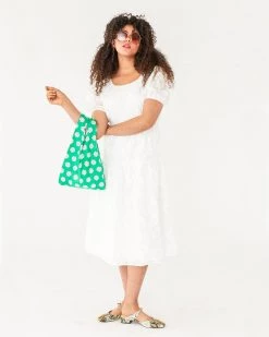 Moon River Midi Dress - White