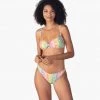 Novel Swim The Rockaway Bikini Bottom - Rainbow Blossom