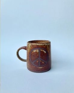 Omo Ceramics Living Peace Sign Mug