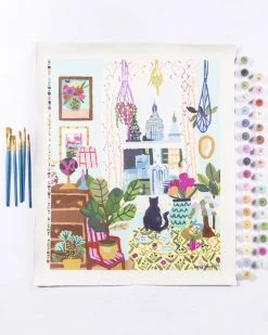 Paint Anywhere Paint By Numbers - New York Apartment