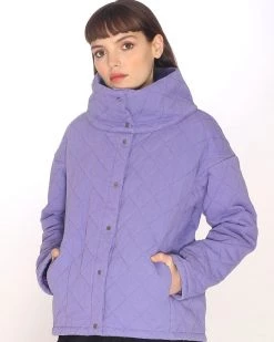 Pepa Loves Clothing Canvas Short Jacket - Lilac