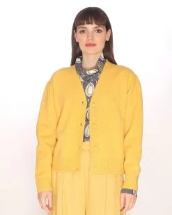 Pepa Loves Clothing Cardigan V-Neck - Yellow