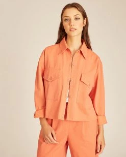 Pepa Loves Coral Jacket Clothing