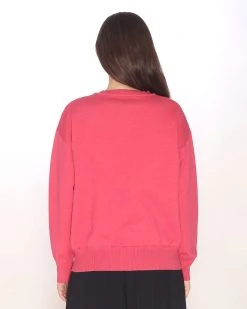 Pepa Loves Clothing Lace Detail Sweater - Pink