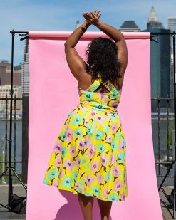 Rachel Antonoff Clothing Vinnie Skirt - Yellow Poppy