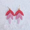 Simply Perla Love Leaves Earrings