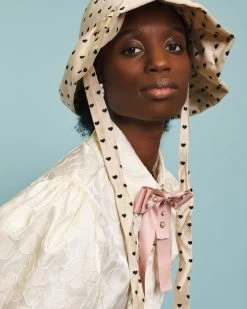 Sister Jane Accessories Barn Heart Jacquard Bucket Hat