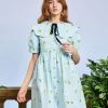 Sister Jane Lemon Laurel Mini Dress
