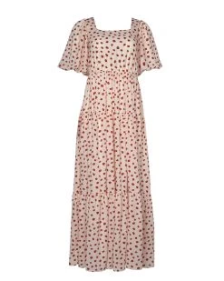 Sister Jane Petal Post Tiered Midi Dress Clothing