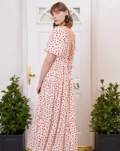 Sister Jane Petal Post Tiered Midi Dress Clothing