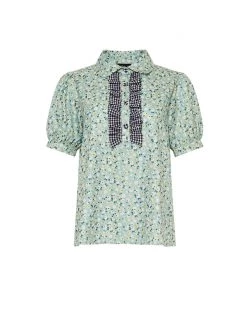 Sister Jane Rival Floral Ruffle Blouse