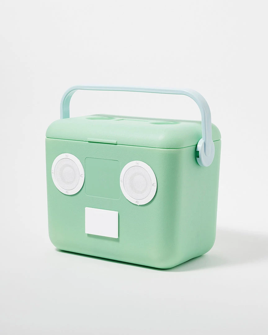 Sunnylife Living Beach Cooler Box Sounds - Mint 2 Sunnylife Living Beach Cooler Box Sounds - Mint