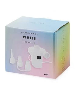 Sunnylife Electric Air Pump - White