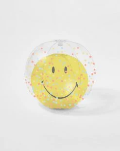 Sunnylife Inflatable Beach Ball - Smiley Living
