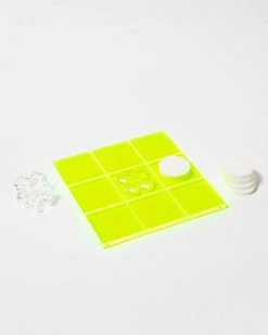 Sunnylife Lucite Tic Tac Toe - Neon Living