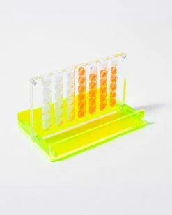 Sunnylife Mini Lucite 4 In A Row - Neon Living
