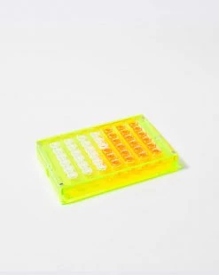 Sunnylife Mini Lucite 4 In A Row - Neon Living