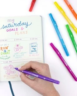 Tombow Twintone Marker Set: Rainbow