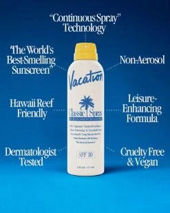 Vacation Sunscreen Classic Spray SPF 30 Wellness