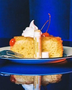 Vacation Sunscreen NEW Pineapple Upside-Down Cake Lip Balm
