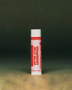 Vacation Sunscreen Strawberry Jello Salad Lip Balm